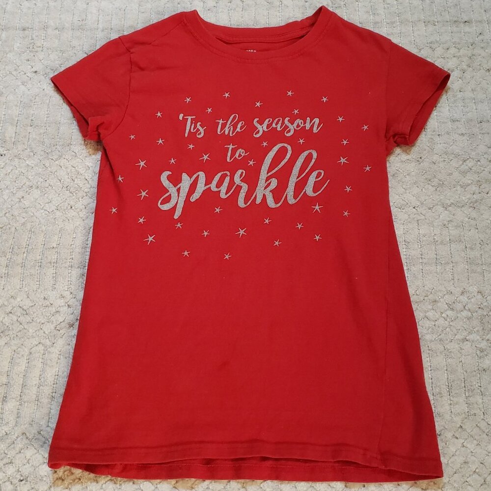 Chemistry “’Tis the Season to Sparkle” Holiday Top Size L - Picture 2 of 8